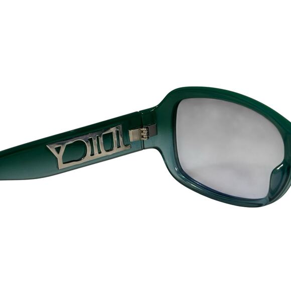 Juicy Couture Green Smells Like Couture Vintage Y2K Sunglasses Womens 57-17 135 main image 11